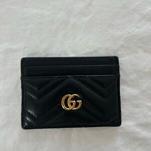 Gucci Marmont Black Card Holder